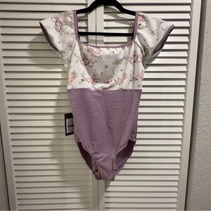 NWT Eleve Dancewear Jane First Crush Leotard XL